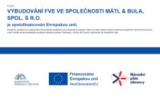 Vybudov�n� FVE v are�lu M&B Syrovice